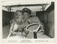 4w1648 SOLDIER IN THE RAIN 8x10.25 still 1964 Jackie Gleason & sexy Tuesday Weld in golf cart!