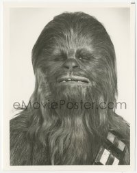 4w1672 STAR WARS HOLIDAY SPECIAL TV 7.25x9.25 still 1978 great super c/u of mighty Chewbacca, rare!