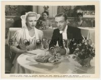 4w1673 STORY OF VERNON & IRENE CASTLE 8x10.25 still 1939 Fred Astaire & Ginger Rogers at dinner!