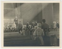 4w1679 SUNRISE deluxe 8x10 still 1927 directed by F.W. Murnau, great image of wedding in church!