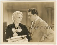 4w1686 TAKE THE STAND 8x10.25 still 1934 sexy Thelma Todd exchanging glances with Jack LaRue!