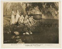 4w1706 THIEF OF BAGDAD 8x10.25 still 1940 June Duprez & her ladies in waiting see genie in pond!