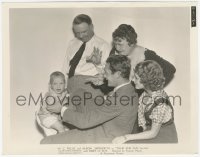 4w1713 TILLIE & GUS 8x10.25 still 1933 W.C. Fields, Skipworth & others try to cheer up Baby LeRoy!
