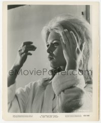 4w1746 VERY PRIVATE AFFAIR 8.25x10.25 still 1962 close up of beautiful Brigitte Bardot in robe!