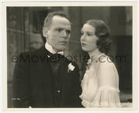 4w1757 WEREWOLF OF LONDON 8.25x10 still 1935 Valerie Hobson staring at distraught Henry Hull!