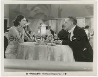 4w1786 WONDER BAR 8x10.25 still 1934 sexy Kay Francis & Henry Kolker sitting in nightclub!