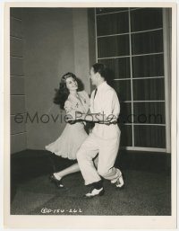 4w1795 YOU WERE NEVER LOVELIER 8x11 key book still 1942 Rita Hayworth dancing w/Fred Astaire by Lippman