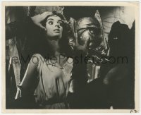 4w1020 BLACK SUNDAY deluxe English 8.25x10 still 1960 c/u of Barbara Steele & iron mask!