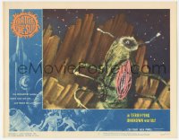 4w0383 BATTLE BEYOND THE SUN LC #5 1962 great c/u of alien monster of terrifying unknown worlds!