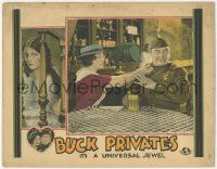 4w0413 BUCK PRIVATES LC 1928 Lya De Putti in border, Zasu Pitts & Eddie Gribbon, ultra rare!
