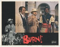 4w0417 BURN int'l LC #5 1970 Marlon Brando profiteers from war, directed by Gillo Pontecorvo!