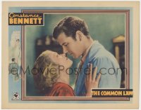 4w0448 COMMON LAW LC 1931 romantic close up of handsome young Joel McCrea & Constance Bennett, rare!