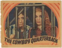 4w0459 COWBOY QUARTERBACK LC 1939 great image of Bert Wheeler & Marie Wilson behind bars!