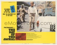 4w0469 DAY OF THE JACKAL LC #3 1973 Fred Zinnemann assassination classic, master killer Edward Fox!