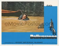 4w0473 DELIVERANCE int'l LC #3 1972 Burt Reynolds in river after falling out of his canoe!
