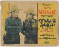 4w0110 DYNAMITE RANCH TC 1932 close up of cowboy Ken Maynard with his arms crossed, rare!
