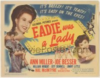 4w0111 EADIE WAS A LADY TC 1944 sexy burlesque dancer Ann Miller is easy on the eyes, Joe Besser!