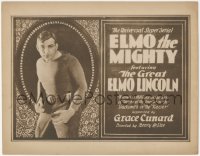 4w0116 ELMO THE MIGHTY TC 1919 Elmo Lincoln, known to millions as Tarzan of the Apes, ultra rare!