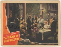 4w0518 FLAME OF NEW ORLEANS LC 1941 Marlene Dietrich & Roland Young get married, Rene Clair directed