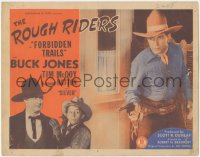 4w0126 FORBIDDEN TRAILS TC 1941 The Rough Riders, Buck Jones, Tim McCoy & Raymond Hatton, rare!