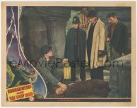 4w0525 FRANKENSTEIN MEETS THE WOLF MAN LC 1943 Knowles, Hoey, Corey & Jeff Corey w/ body in tomb!
