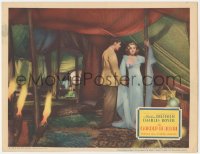 4w0531 GARDEN OF ALLAH LC 1936 Charles Boyer stands by beautiful Marlene Dietrich in huge tent!