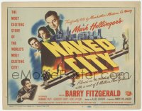 4w0232 NAKED CITY TC 1947 Jules Dassin & Mark Hellinger's New York film noir classic!