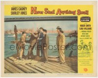 4w0691 NEVER STEAL ANYTHING SMALL LC #8 1959 James Cagney & men on New York City waterfront!