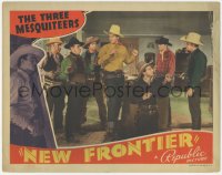 4w0692 NEW FRONTIER LC 1939 great image of cowboy John Wayne with The Three Mesquiteers!