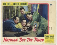 4w0704 NOTHING BUT THE TRUTH LC 1941 Bob Hope & Edward Arnold by Paulette Goddard's picture on desk!