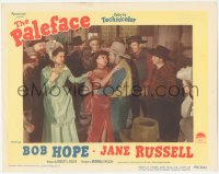 4w0717 PALEFACE LC #6 1948 Jane Russell violently cuts in to dance between Bob Hope & Iris Adrian!