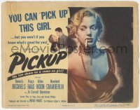 4w0251 PICKUP TC 1951 one of the very best bad girl images, sexy smoking Beverly Michaels!