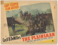 4w0729 PLAINSMAN LC 1936 directed by Cecil B. DeMille, cavalry soldiers in battle scene!