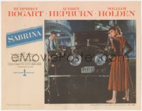 4w0022 SABRINA LC #3 1954 Billy Wilder classic, Audrey Hepburn barefoot by Rolls Royce luxury car!
