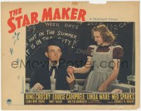 4w0785 STAR MAKER LC 1939 pretty female student gives apple to teacher Bing Crosby in class!
