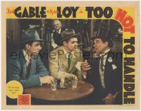 4w0830 TOO HOT TO HANDLE LC 1938 Leo Carrillo in tuxedo tells Clark Gable & Pidgeon it's all fixed!