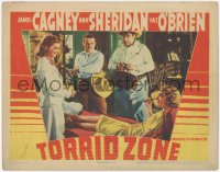 4w0834 TORRID ZONE LC 1940 James Cagney & Devine watch sexy Ann Sheridan smiles at Helen Vinson!
