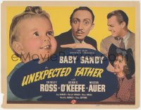 4w0327 UNEXPECTED FATHER TC 1939 Baby Sandy, Shirley Ross, Dennis O'Keefe, Mischa Auer