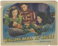 4w0859 WAGONS ROLL AT NIGHT LC 1941 Joan Leslie, Eddie Albert & Sylvia Sidney by Humphrey Bogart!