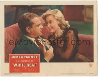 4w0876 WHITE HEAT LC #4 1949 close up of sexy Virginia Mayo cozying up to suspicious James Cagney!