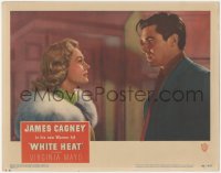 4w0879 WHITE HEAT LC #8 1949 Steve Cochran & Virginia Mayo realize that Cody is on to them!