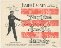 4w0344 YANKEE DOODLE DANDY TC R1957 James Cagney classic patriotic biography of George M. Cohan!