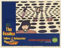 4w0896 YELLOW SUBMARINE LC #7 1968 great psychedelic cartoon art of The Beatles & the Blue Meanie!