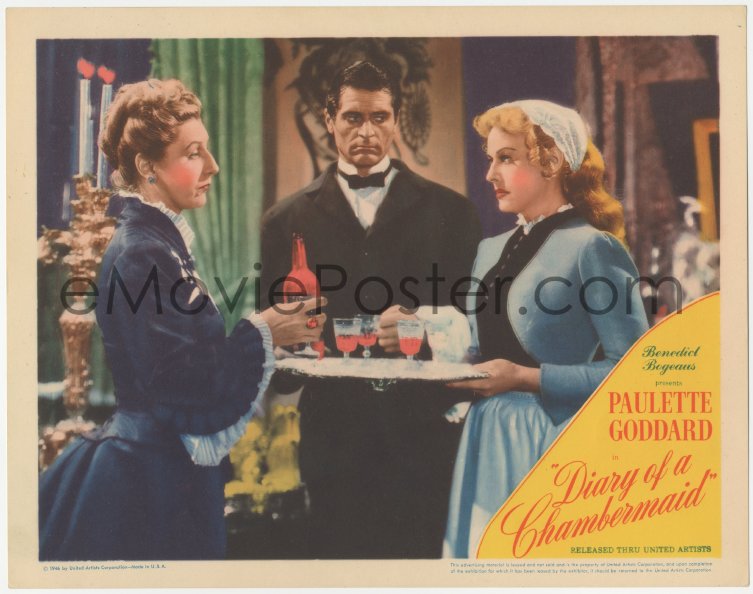 eMoviePoster.com: 4w0481 DIARY OF A CHAMBERMAID LC 1946 Francis Lederer ...