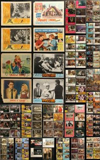 4x0265 LOT OF 156 LOBBY CARDS 1960s-1990s incomplete sets from a variety of different movies!