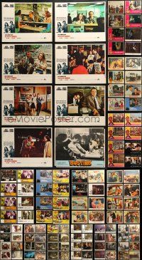 4x0263 LOT OF 167 LOBBY CARDS 1960s-1990s incomplete sets from a variety of different movies!