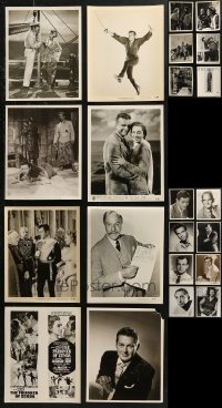 4x0872 LOT OF 22 8X10 STILLS 1940s-1950s a variety of different portraits & movie scenes!