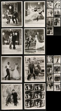 4x0871 LOT OF 23 1970S-90S VIDEO & DVD 8X10 STILLS FROM FRED ASTAIRE & GINGER ROGERS MUSICALS 1970s-1990s