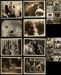 4x0869 LOT OF 24 MOSTLY 1930S 8X10 STILLS 1930s great scenes from a variety of different movies!