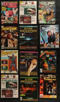 4x0599 LOT OF 12 HORROR/SCI-FI MOVIE MAGAZINES 1970s-2000s filled with great images & articles!